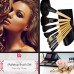 Professional Makeup Brushes, 24 Piece Set, Black, Great for Highlighting & Contouring, Includes Free Case, By Beauty Bon®