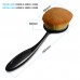 Zodaca Large Head Oval Cream Puff Cosmetic Toothbrush Shaped Power Makeup Foundation Brush - Black/Brown