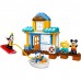 LEGO DUPLO Disney Mickey & Friends Beach House Building Set, 10827