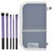 Real Techniques Starter Brush Set with 2-in-1 Case + Stand