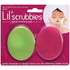 Lil' Scrubbies Facial Cleaning Pads, 2 count