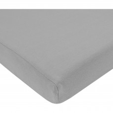 TL Care 100 Percent Cotton Jersey Knit Crib Sheet, Gray